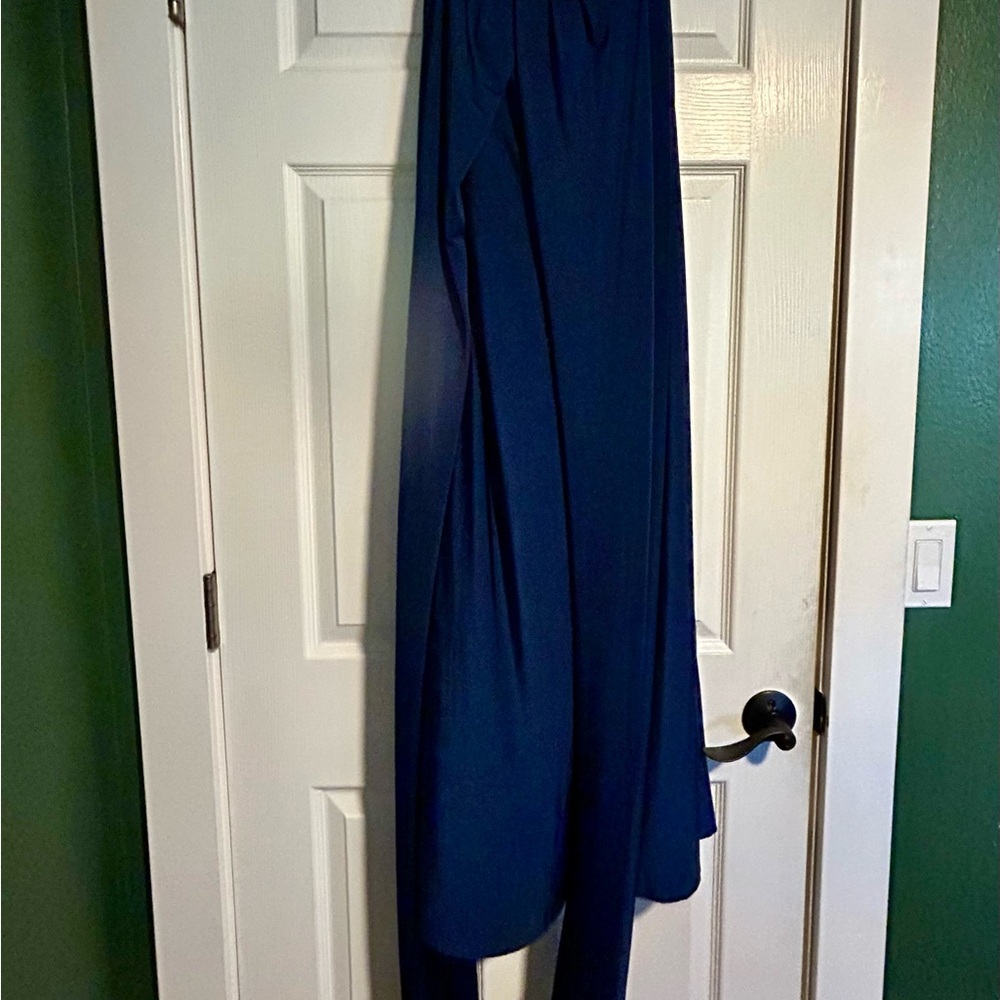 Lulu's Midnight Blue Prom Gown